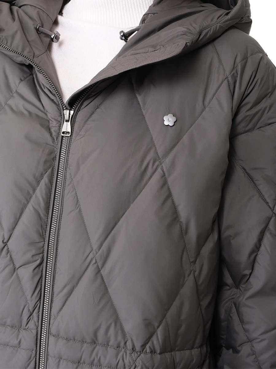 Пуховик стеганый NAUMI 1167SW-1039-A605 Оливковый Зеленый  Фото 5