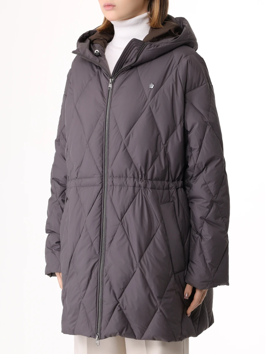 Пуховик стеганый NAUMI 1168SW-1039-A201 Серый  Фото 4