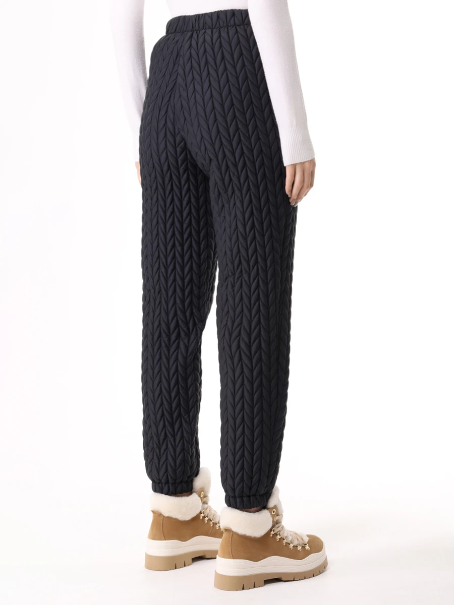 Брюки стеганые NAUMI 1870SW-1023-A101 Черный  Фото 3