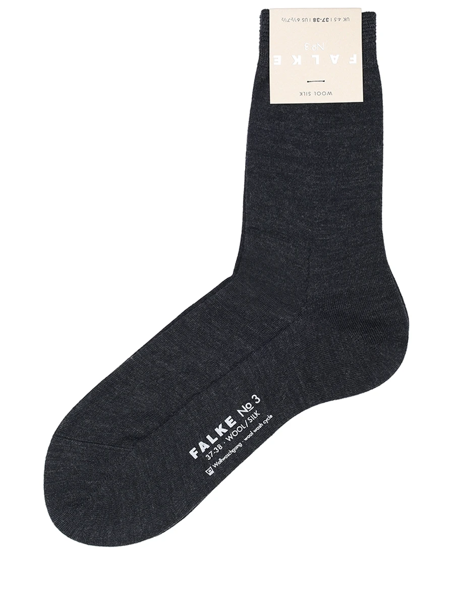 

Носки из шерсти и шелка No 3 Wool & Silk, Серый, 46571-3089