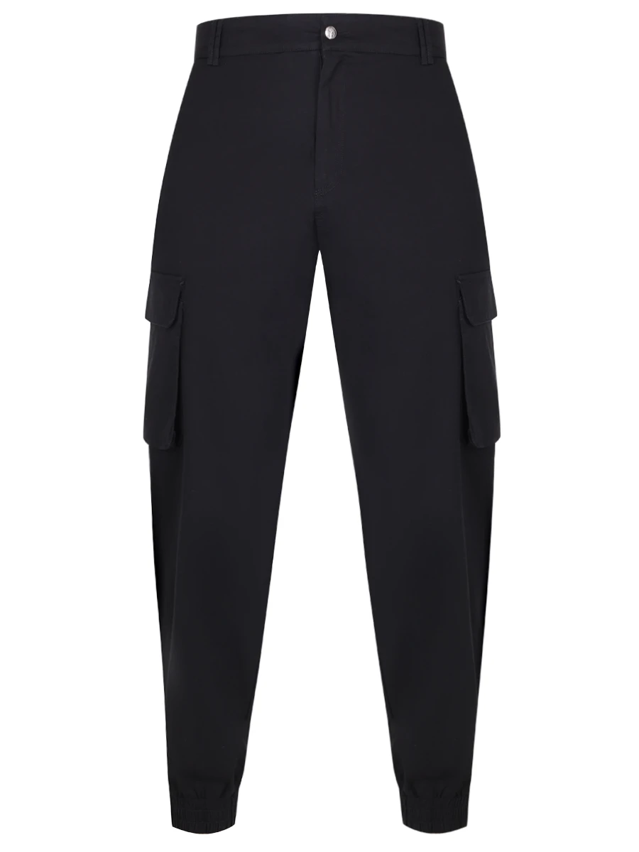Брюки-карго хлопковые PHILIPP PLEIN MRT1414/02 Черный 