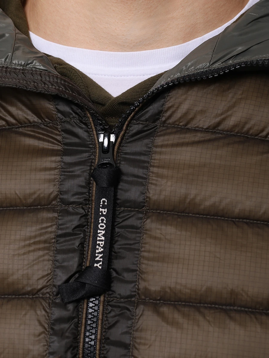 Жилет стеганый CP COMPANY 17CMOW074A00/674 Хаки  Фото 5