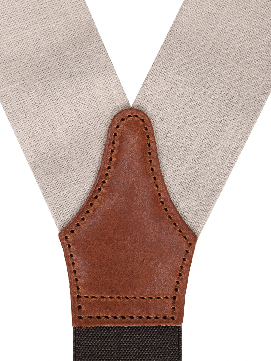 Подтяжки комбинированные ALBERT THURSTON 20 2in1 2609/8 Бежевый  Фото 3