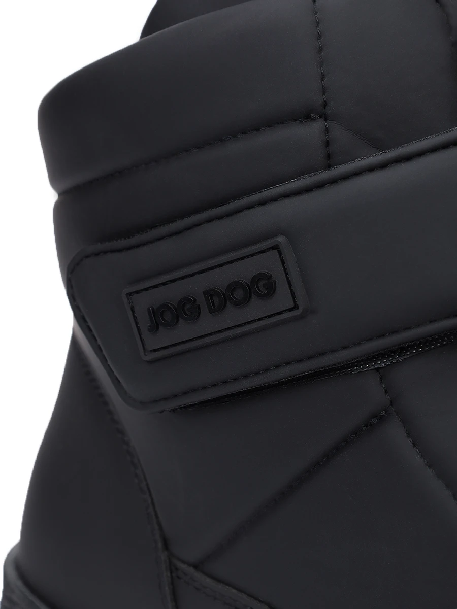 Ботинки из экокожи JOG DOG 1206AMIGR3-065 Черный  Фото 5