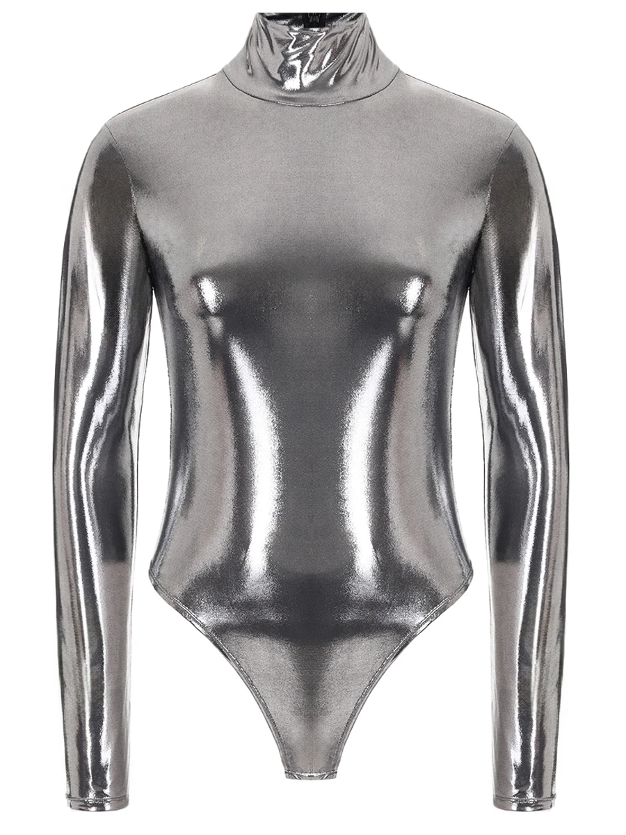 

Боди однотонное, Серебряный, BS001-9073-903