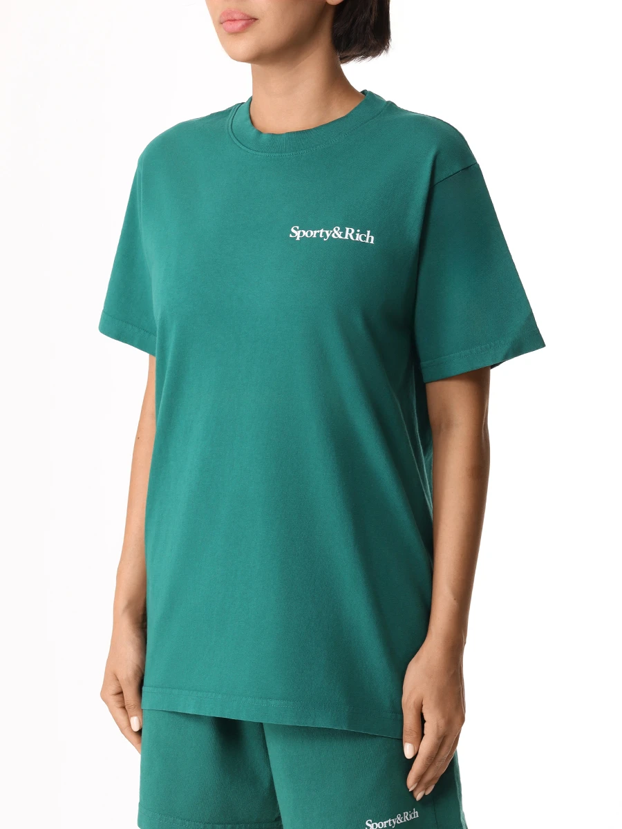 

Футболка хлопковая, Зеленый, TO043516300GR03/3710