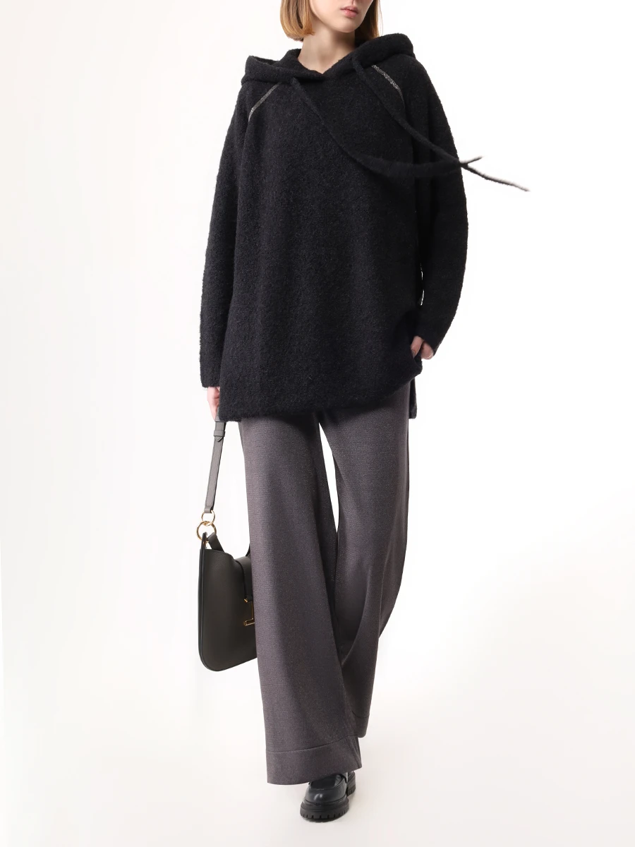 

Брюки из вискозы, Серый, P613Z060SM23