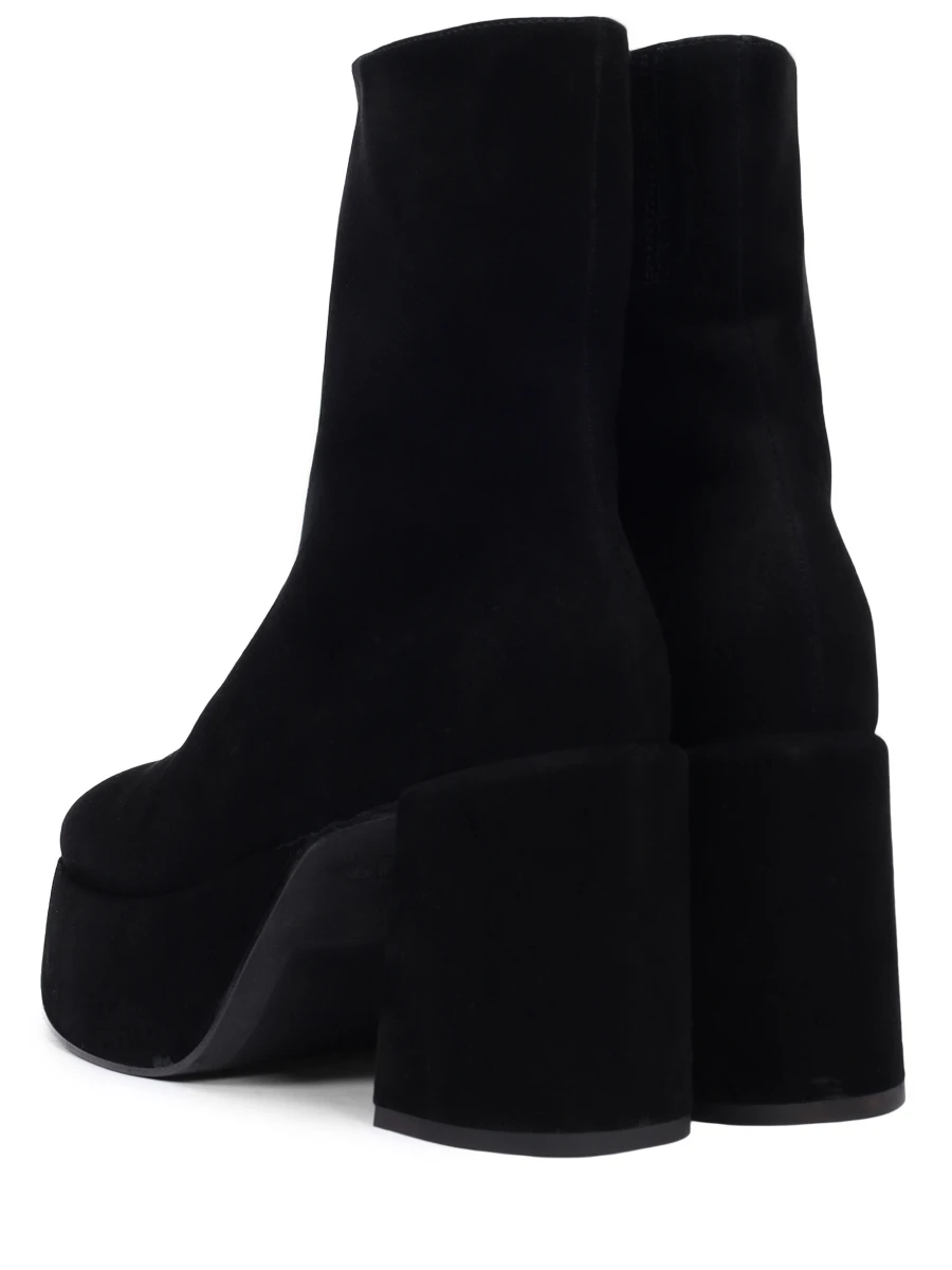 

Ботильоны замшевые, Черный, BOG07.1584.SPRK900