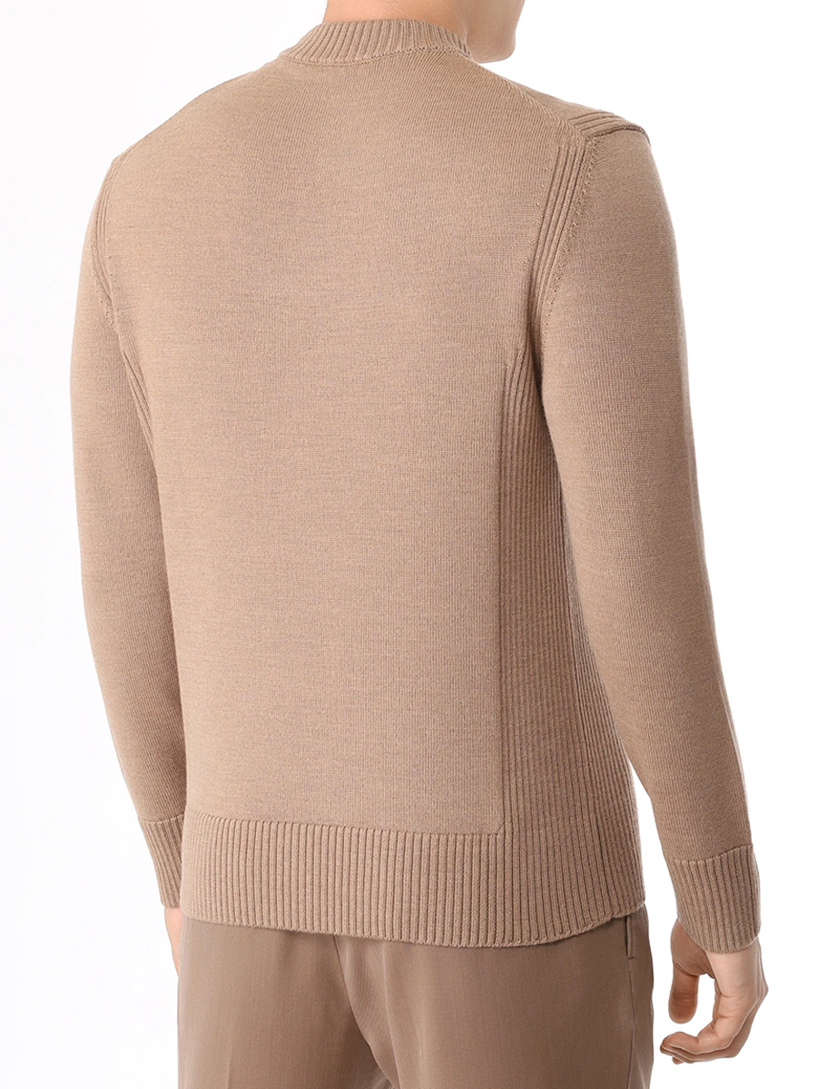 

Джемпер шерстяной, Коричневый, RAMIRO-TN 10018271/275