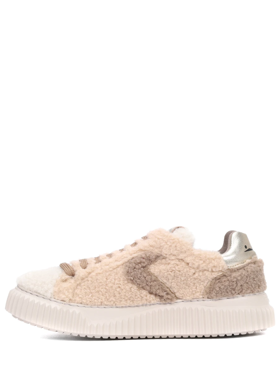 

Кеды из меха, Бежевый, 2E39-001-2018036-02