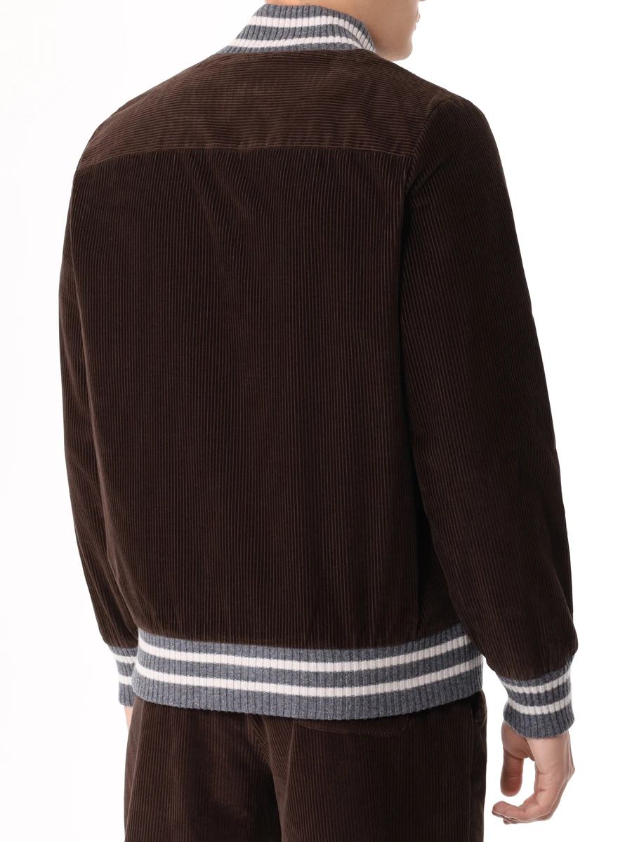 Костюм вельветовый GRAN SASSO 78144/76117/52210/190 Темно Коричневый  Фото 3