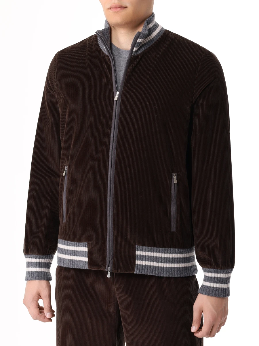 Костюм вельветовый GRAN SASSO 78144/76117/52210/190 Темно Коричневый  Фото 4