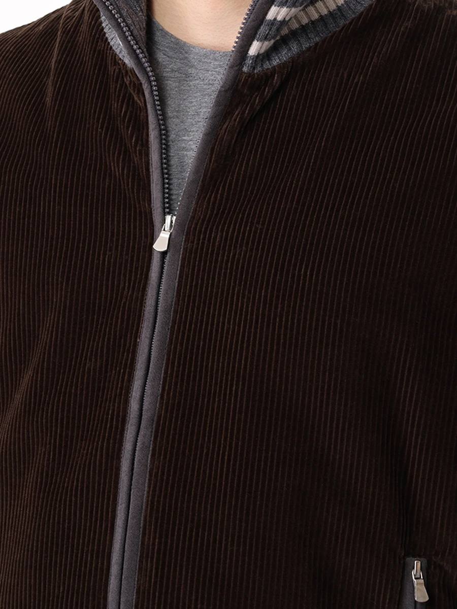 Костюм вельветовый GRAN  SASSO 78144/76117/52210/190 Темно Коричневый  Фото 6