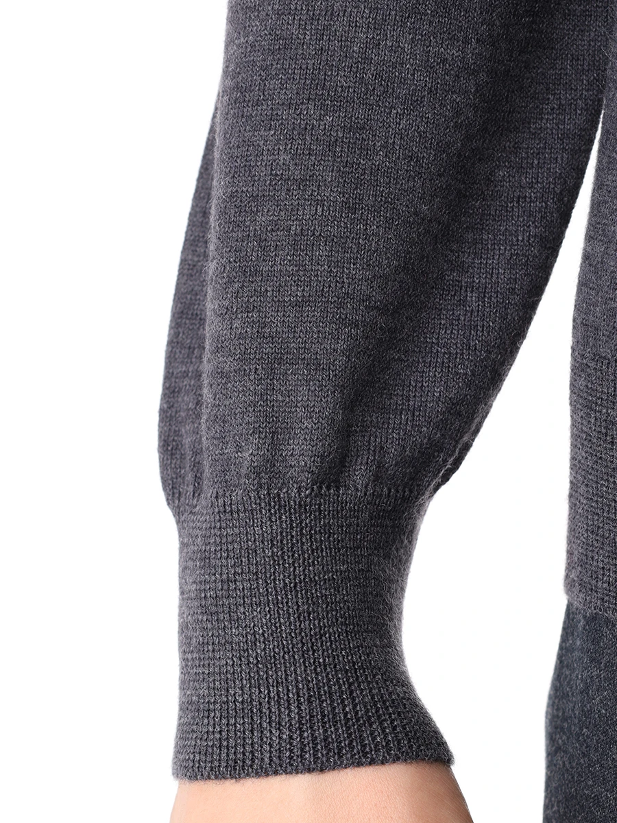 Поло шерстяное GRAN  SASSO 55125/14290/098 Темно Серый  Фото 6