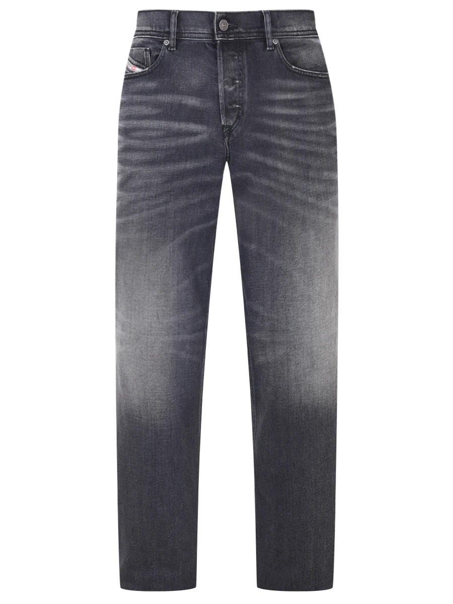 Джинсы Regular Fit хлопковые DIESEL A10231-09J65-02 Серый 