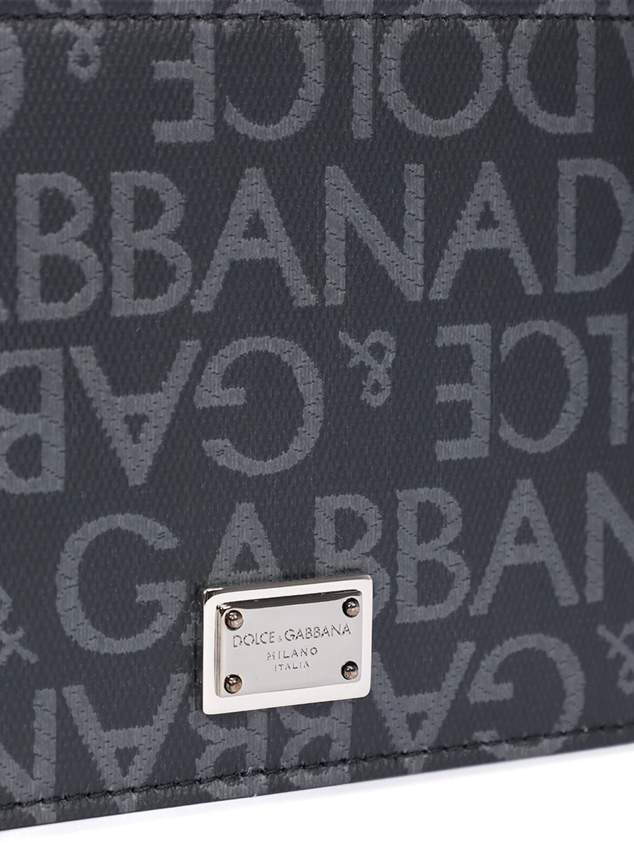 Кошелёк с принтом DOLCE & GABBANA BP1321 AJ705 8B969 Принт  Фото 4