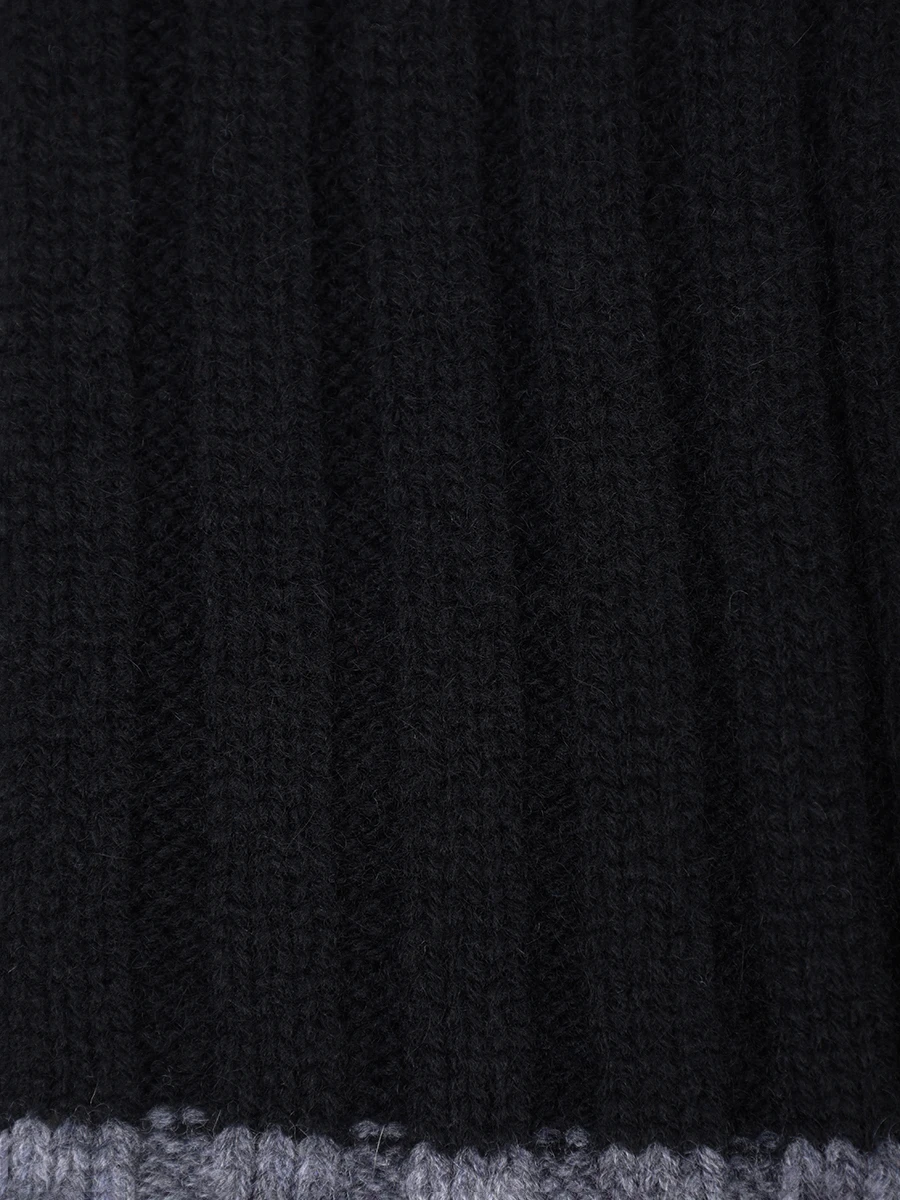 Шарф кашемировый GRAN  SASSO 13164/15576/099 Черный  Фото 3