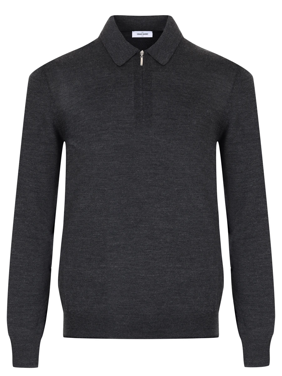 

Поло шерстяное, Серый, 57137/13190/095 Темно