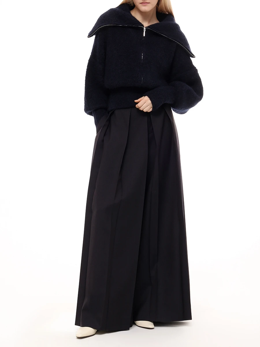 Брюки шерстяные GOOROO P016-3000-409 Темный Синий  Фото 2