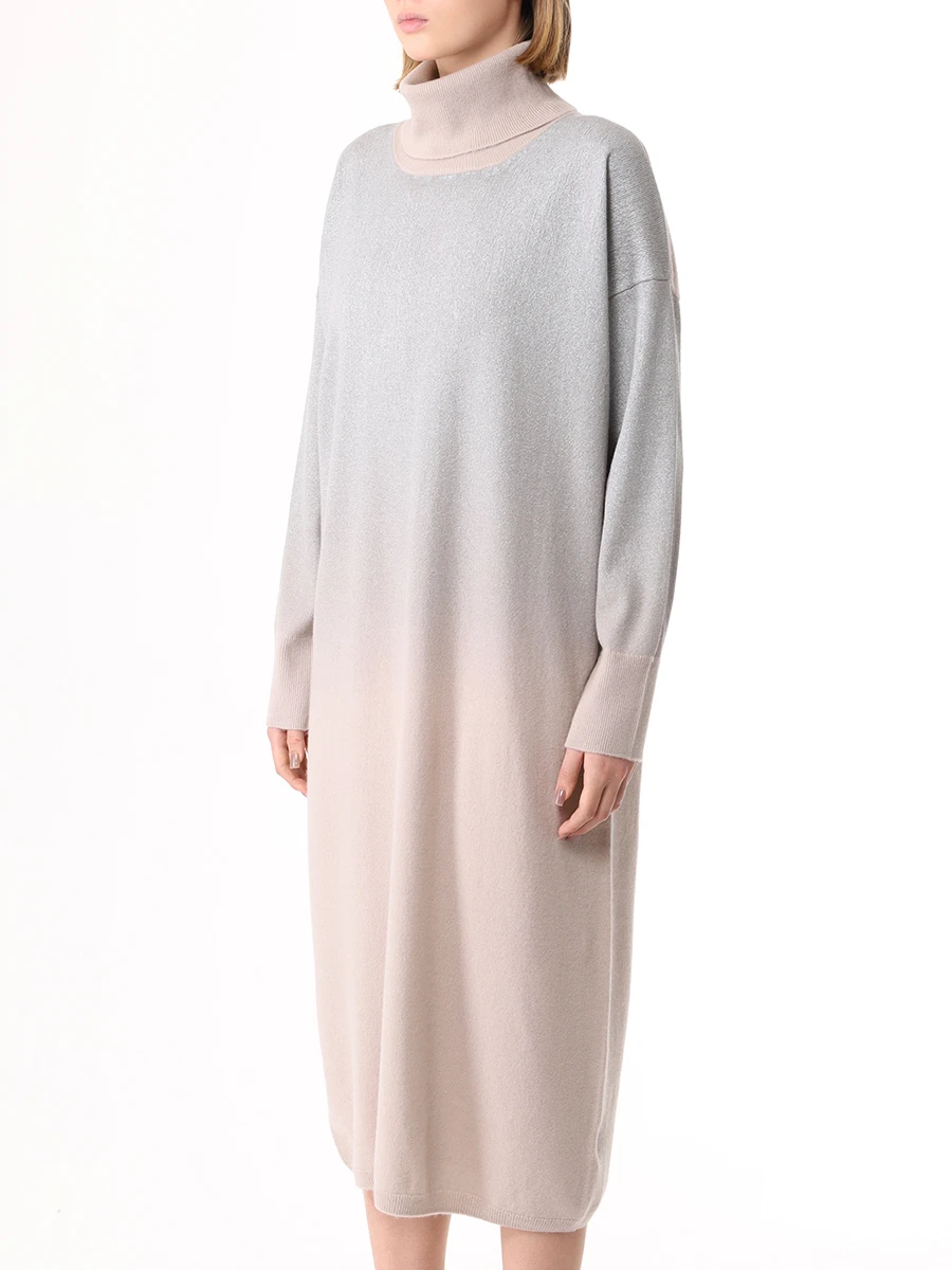 

Платье кашемировое, Серый, 45W-13-1460 439 Светло-