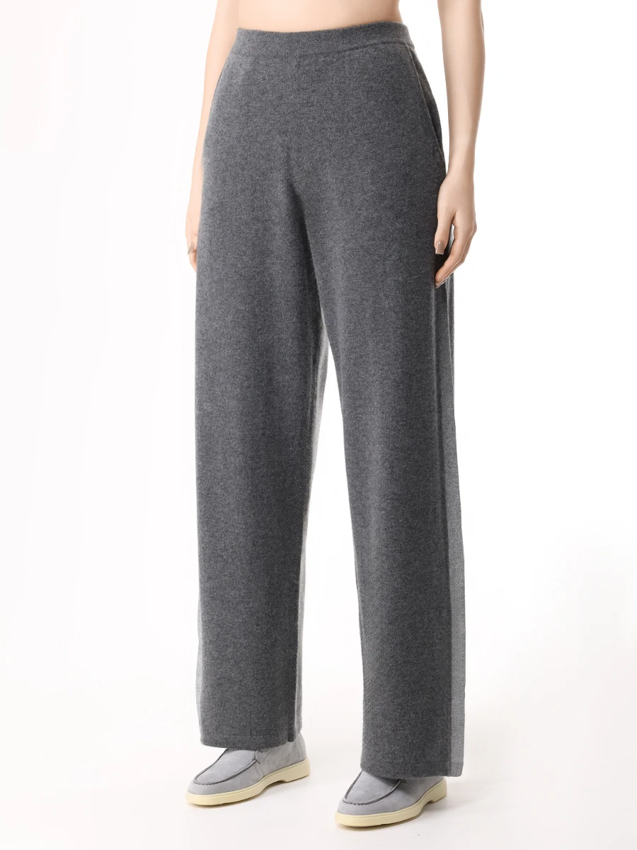 

Брюки кашемировые, Серый, 45W-13-1464 440