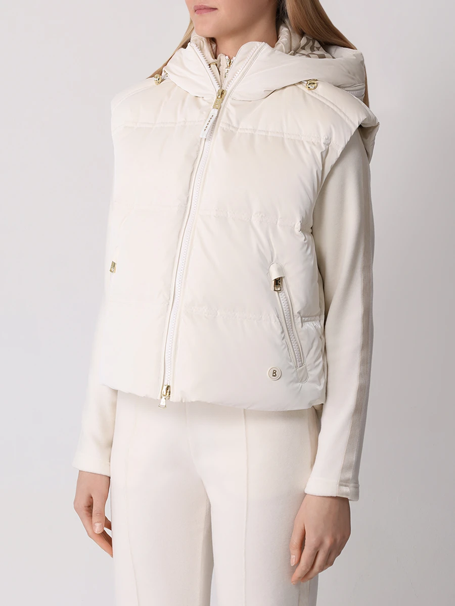 Жилет Livy стеганый BOGNER 31939121 LIVY-D/133 Кремовый  Фото 4