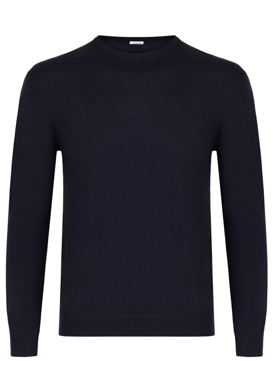 Джемпер шерстяной MALO UMA008 F2Z10 2 208 E286 Темно- Синий 