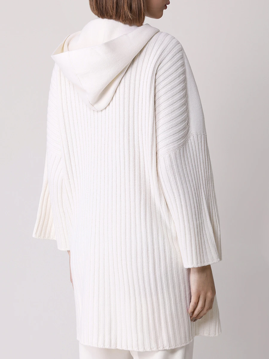 Кардиган шерстяной LE TRICOT PERUGIA 154_46499 - 3020 Белый  Фото 3