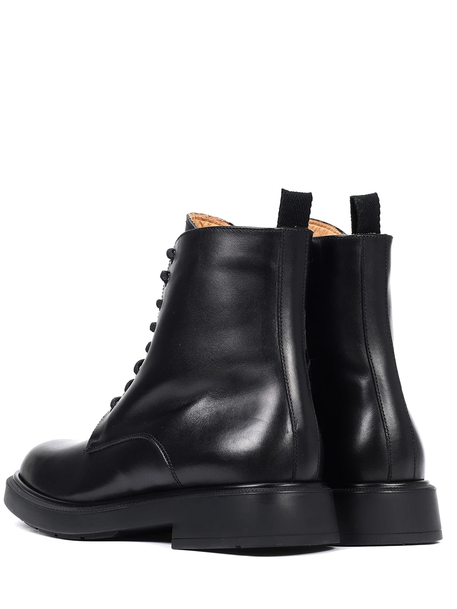 

Ботинки кожаные на меху, Черный, 76810/58801