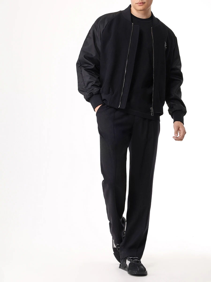Футболка хлопковая DOLCE & GABBANA G8PN9T G7NTW N0000 Черный  Фото 2