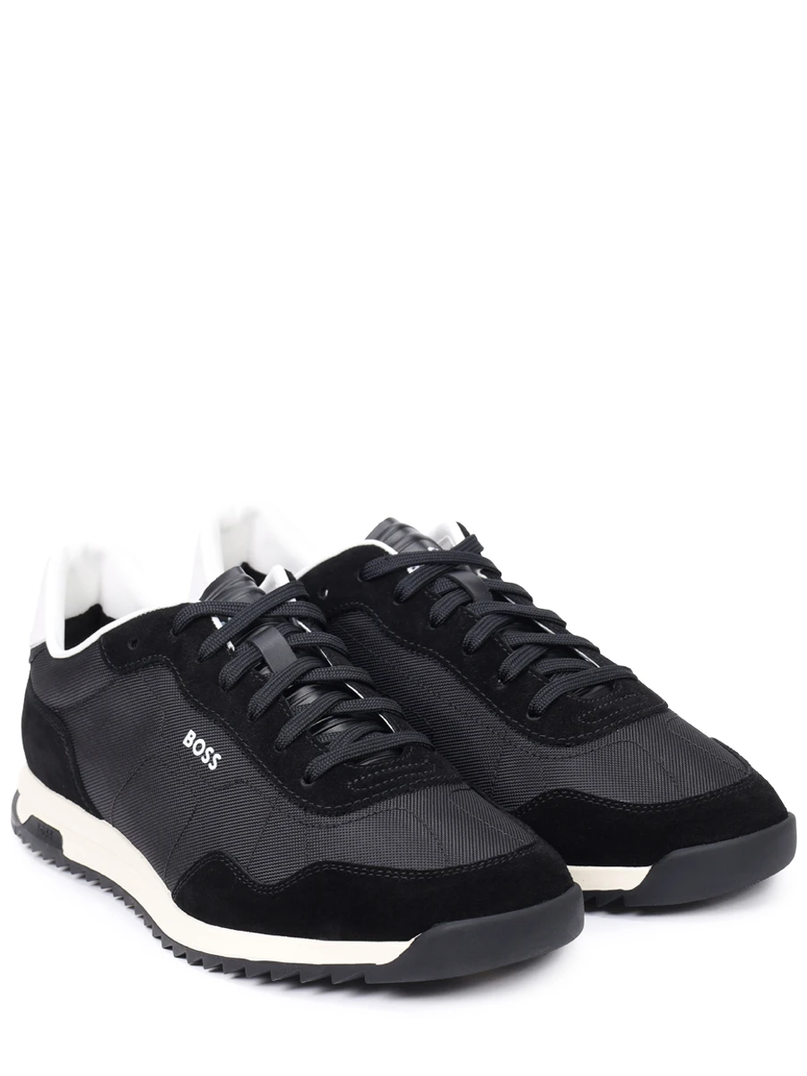 Кроссовки комбинированные Zayn BOSS 50517276/001 Черный  Фото 2