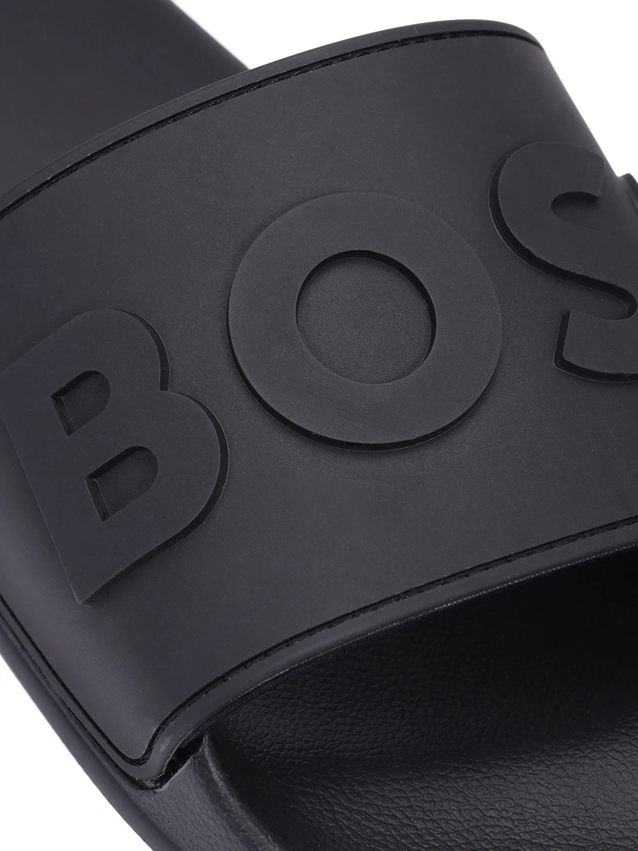 Шлепанцы резиновые Kirk BOSS 50498241/005 Черный  Фото 6