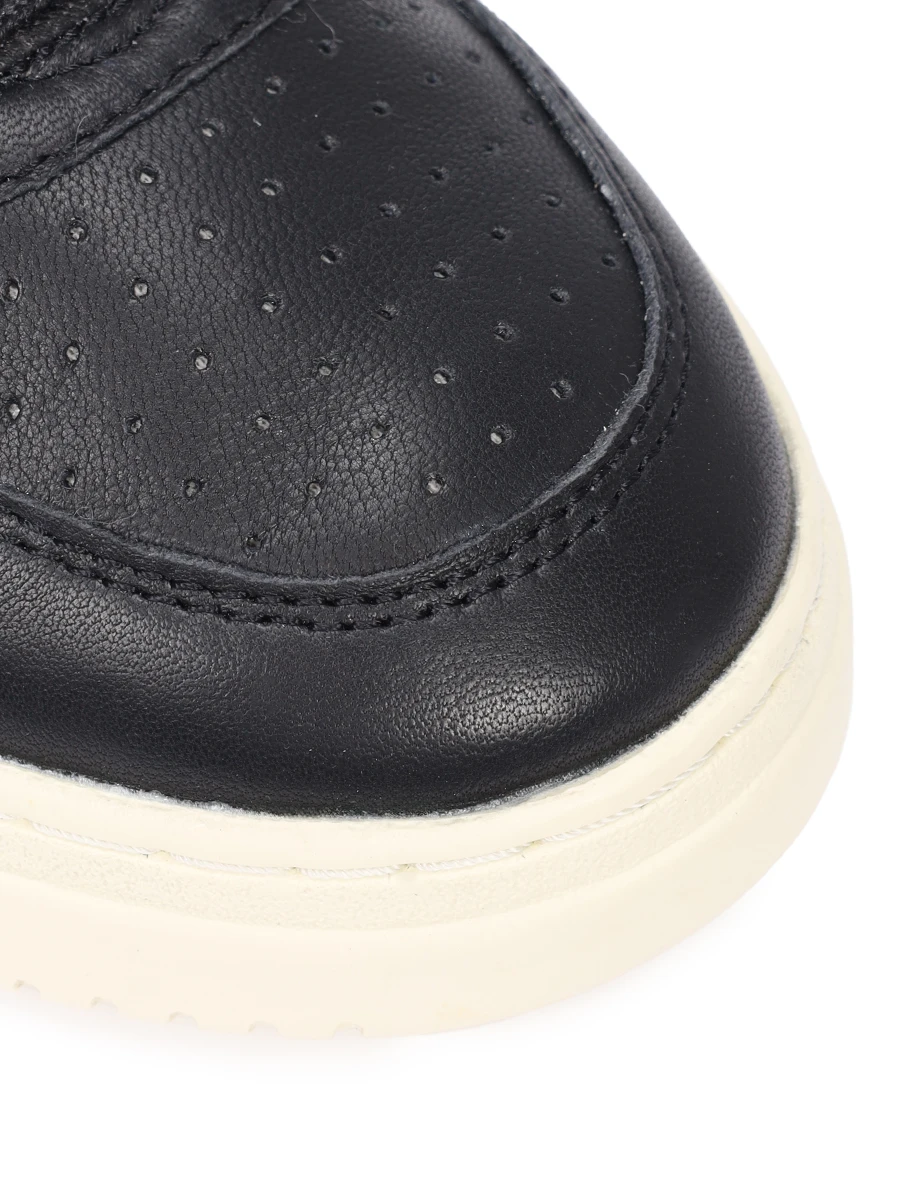 

Кеды кожаные на меху, Черный, AULW - SR04