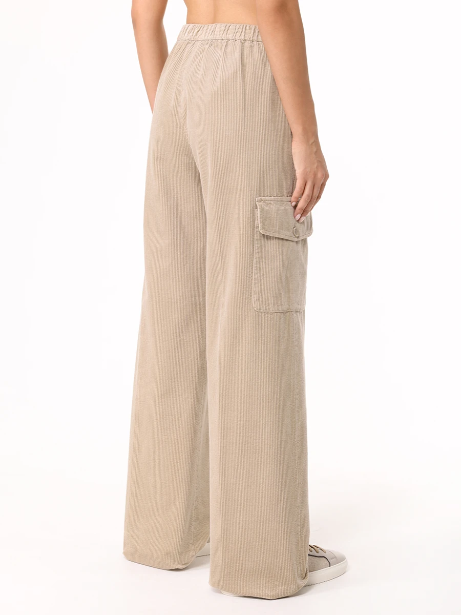 Брюки-карго вельветовые ASPESI G0128 E792 85177 Бежевый  Фото 3