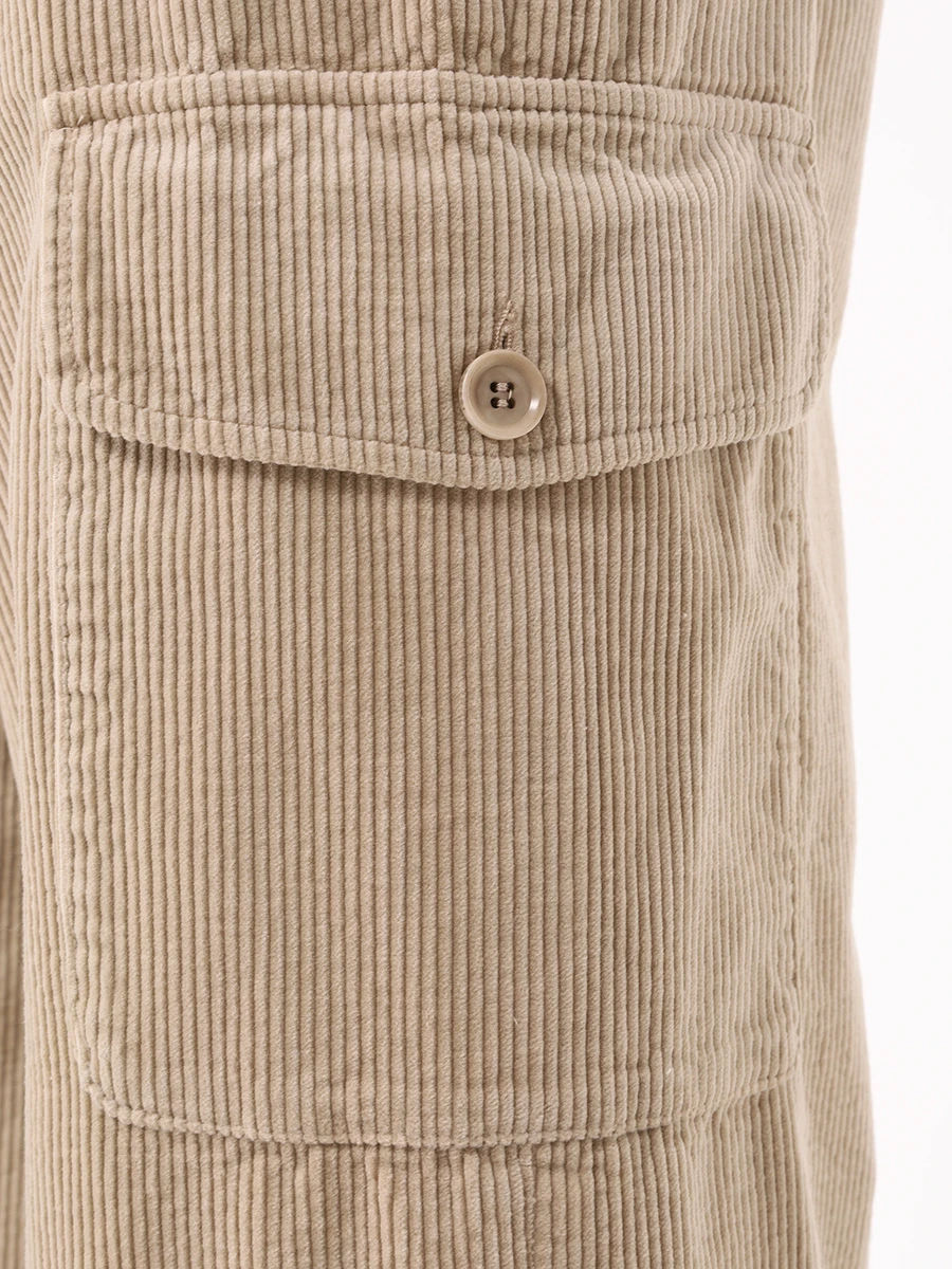 Брюки-карго вельветовые ASPESI G0128 E792 85177 Бежевый  Фото 5