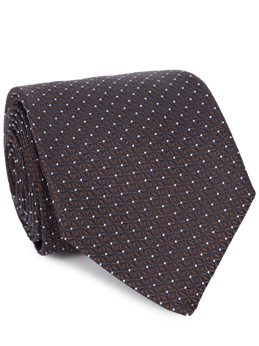 

Галстук шелковый, Коричневый, HJ04128/18/3