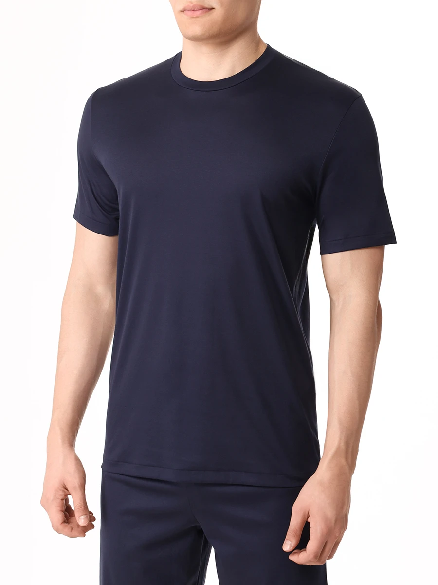 Футболка хлопковая ZIMMERLI 286-1447/447 Синий  Фото 2