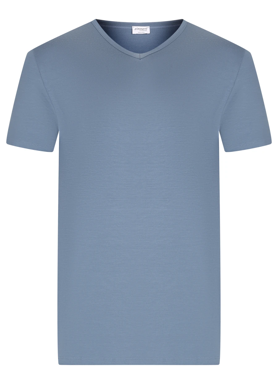 

Футболка из модала, Голубой, 700-1346/557