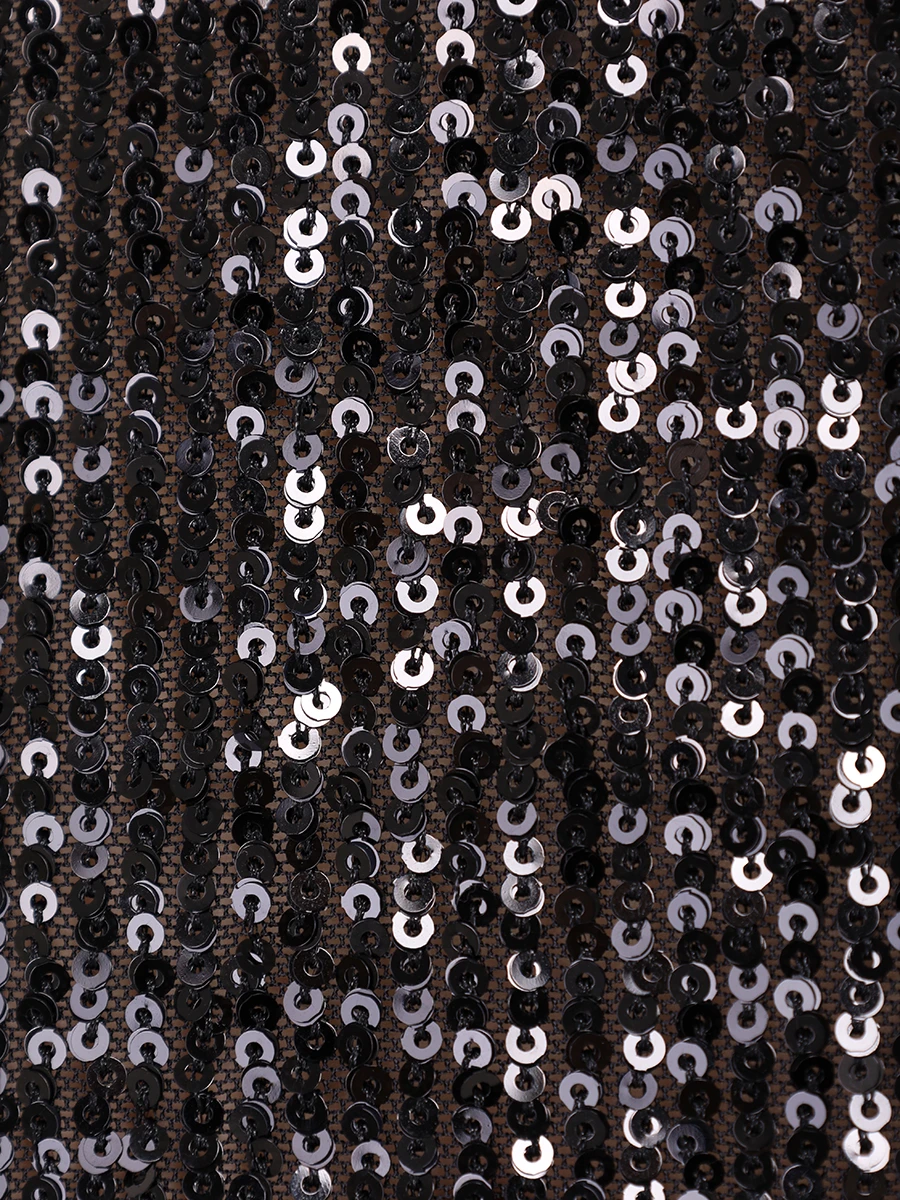 

Платье с пайетками, Черный, PF2400100010 0001