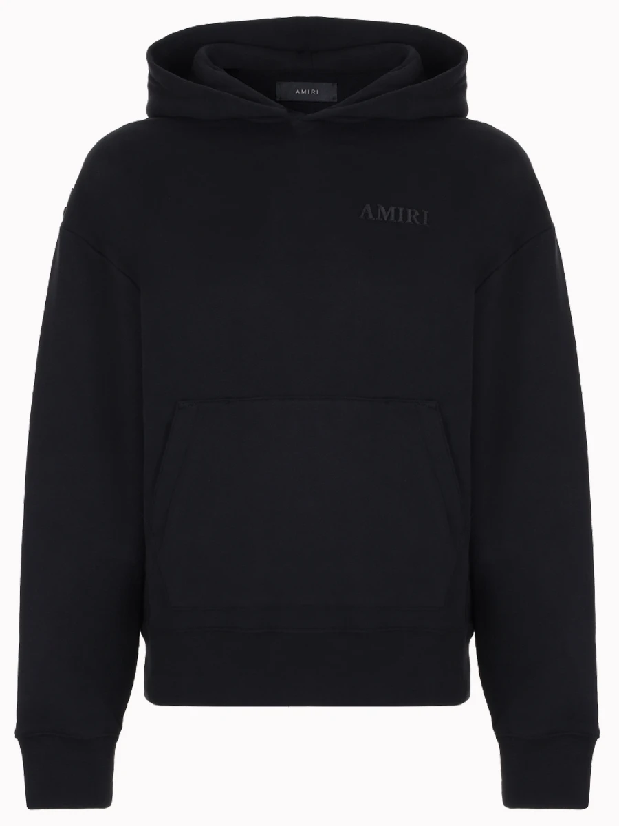 Худи хлопковое AMIRI AMJYHD1042 Черный 