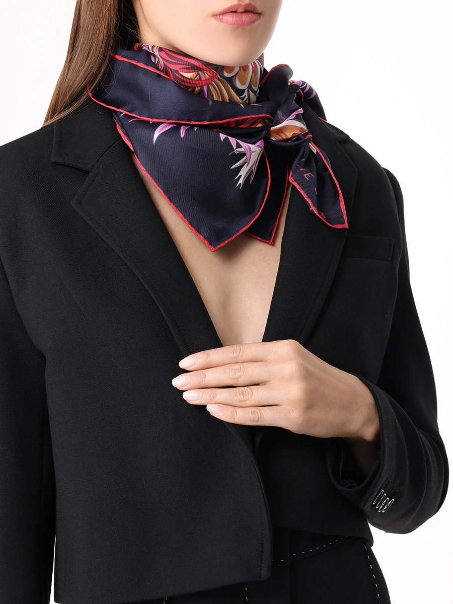 Платок шелковый ELIE SAAB SE9090SS526P24 BL/MA Принт  Фото 2