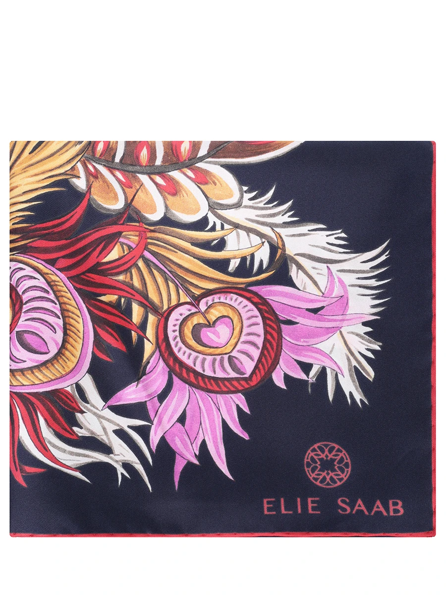Платок шелковый ELIE SAAB SE9090SS526P24 BL/MA Принт  Фото 3