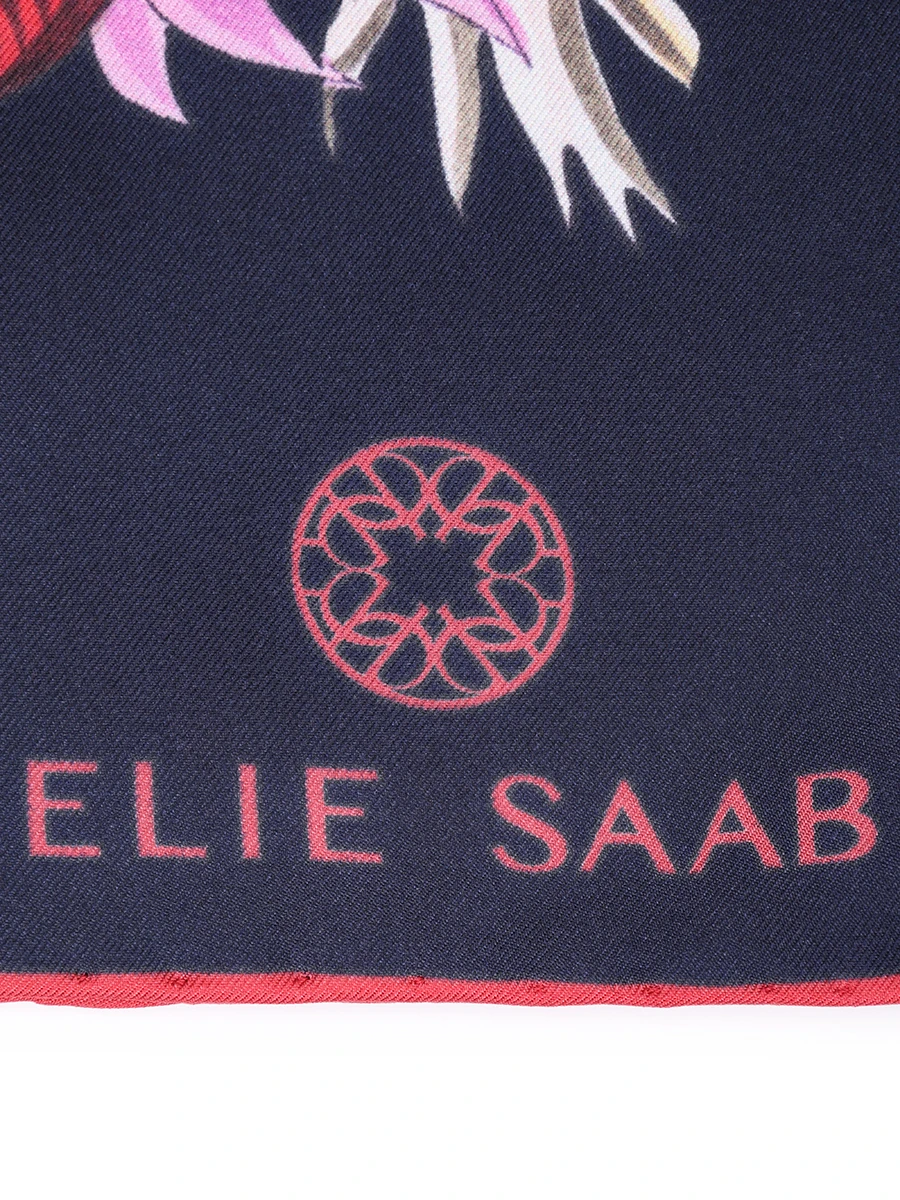 Платок шелковый ELIE SAAB SE9090SS526P24 BL/MA Принт  Фото 4