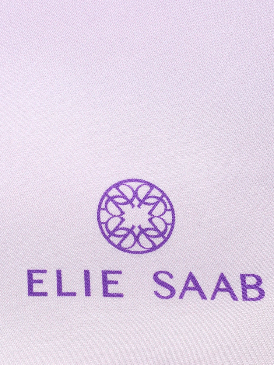 Платок шелковый ELIE SAAB SE9090SS401P24 VIO Сиреневый  Фото 4