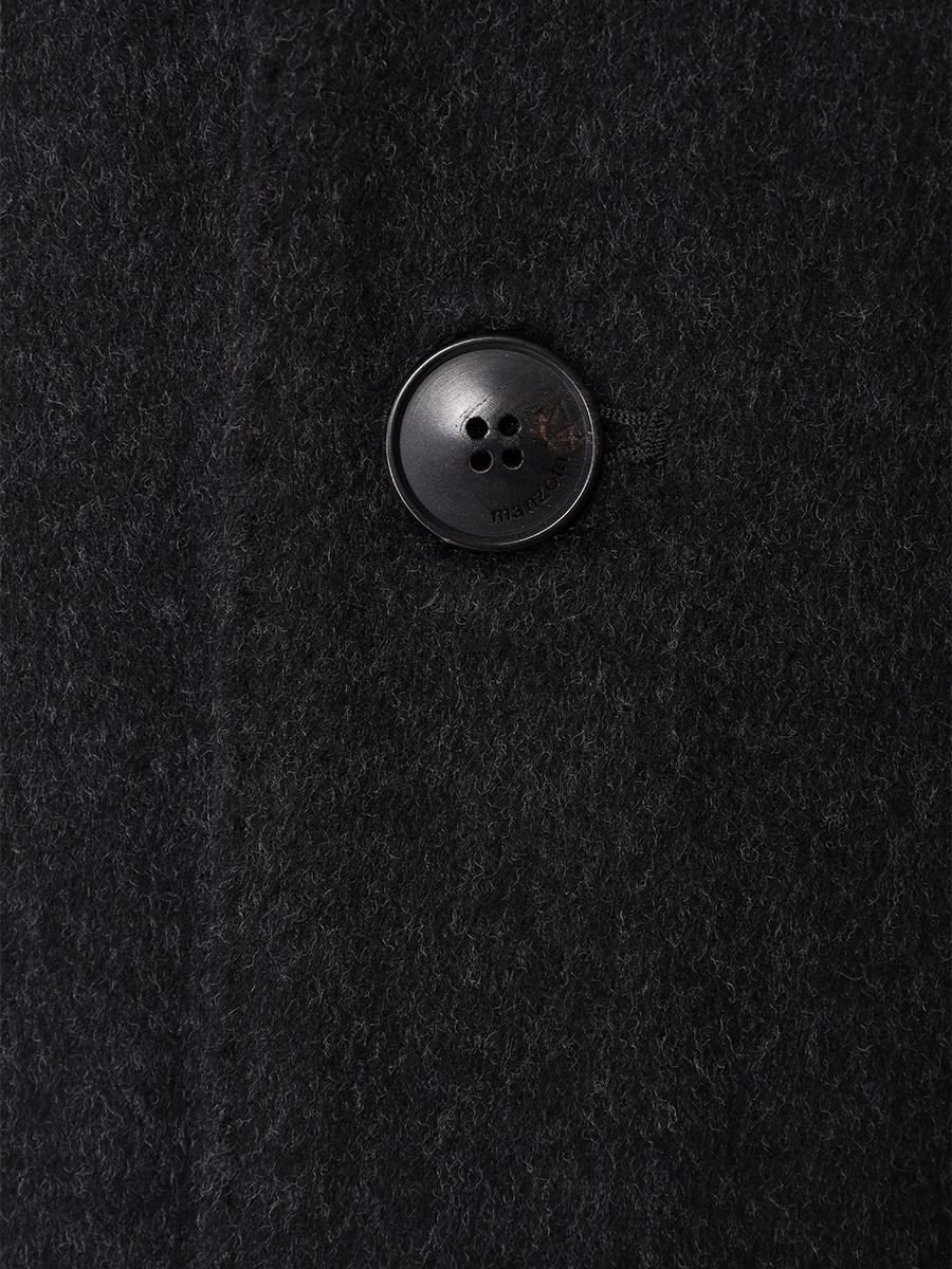 Пальто шерстяное MANZONI 24 24U259-CUNL1CN Темно- Серый  Фото 5