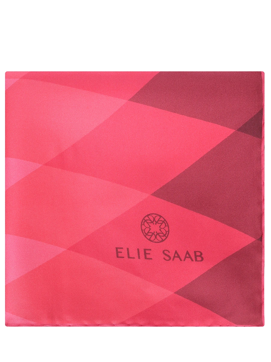 Платок шелковый ELIE SAAB SE9090SS525P24 MAG Розовый  Фото 3