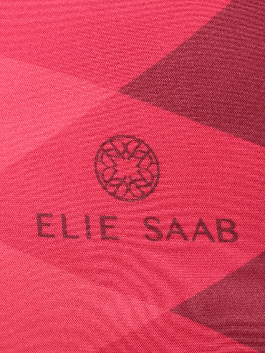 Платок шелковый ELIE SAAB SE9090SS525P24 MAG Розовый  Фото 4