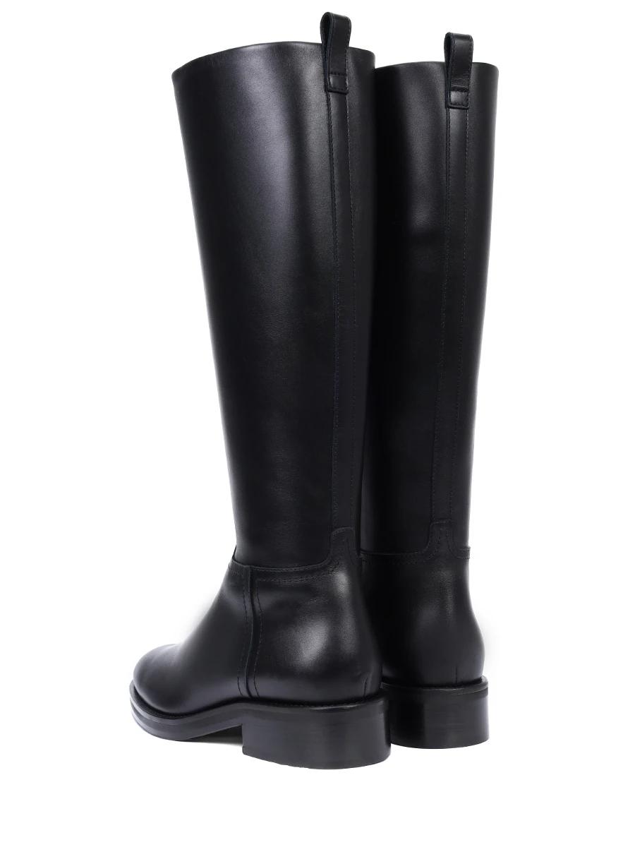 

Сапоги кожаные, Черный, 0029MAR-BLA 001