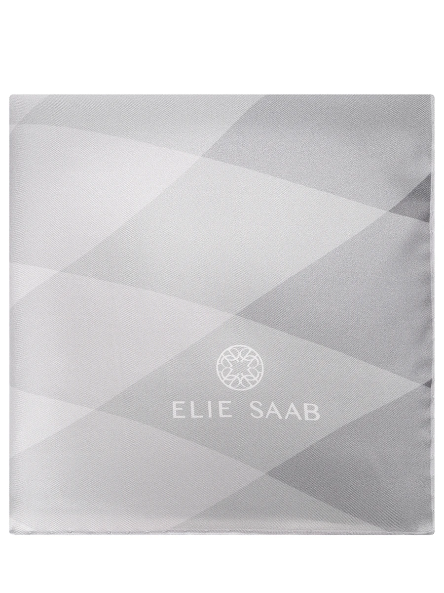 Платок шелковый ELIE SAAB SE9090SS525P24 GRE Серый  Фото 3