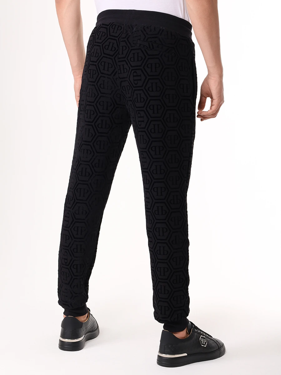 Костюм хлопковый PHILIPP PLEIN MJJ0757/02 Черный  Фото 7